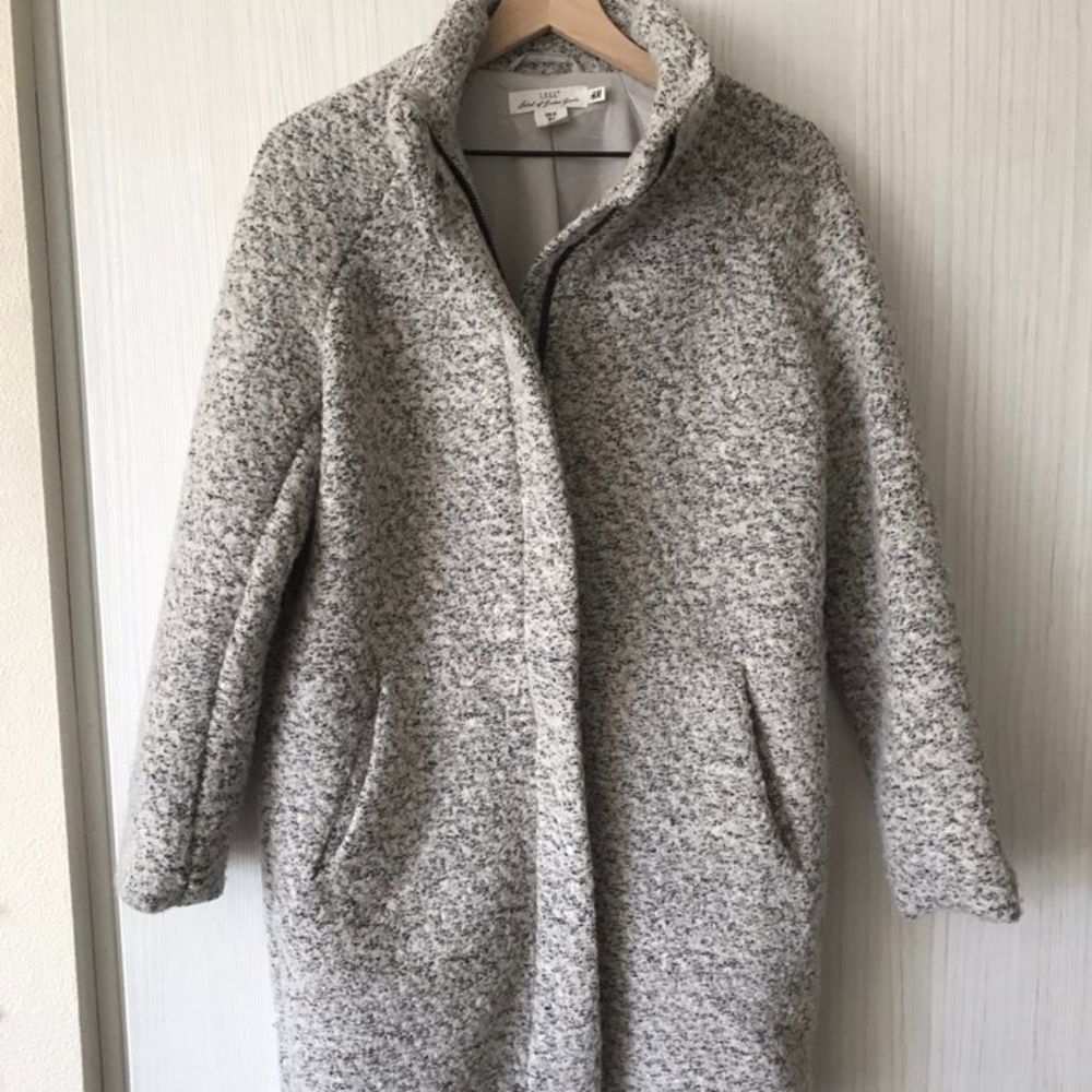H&M L.O.G.G. Funnel Neck Coat